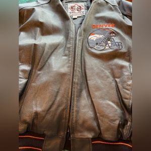 Dever Broncos Leather Jacket